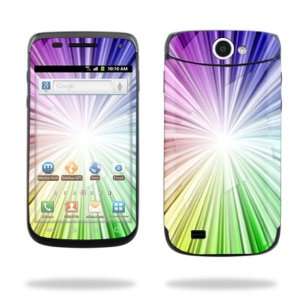   Samsung Exhibit II 4G Android Smartphone Cell Phone Skins Rainbow Exp