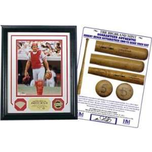  Johnny Bench Game Used Bat Photo Mint: Sports & Outdoors