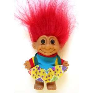   My Lucky School Girl w/Backpack 6 Troll Doll: Toys & Games