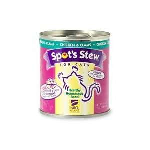  Halo Spots Stew For Cats, Chicken & Clams 7.5oz: Health 