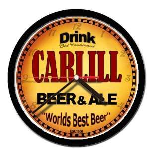  CARLILL beer and ale cerveza wall clock: Everything Else