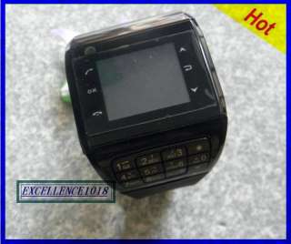  dual SIM watch cell phone QUAD BAND WATCH MOBILE CAMERA MP3 BLUETOOTH