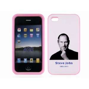  Steve Jobs Memory Silicone Case Cover for iPhone 4 4GS 