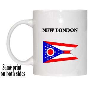  US State Flag   NEW LONDON, Ohio (OH) Mug 