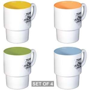   : Stackable Coffee Mugs (4) Twilight Wolf Team Jacob: Everything Else