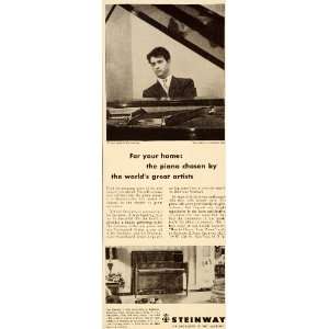  1951 Ad Steinway Piano William Kapell Grand Siegel 