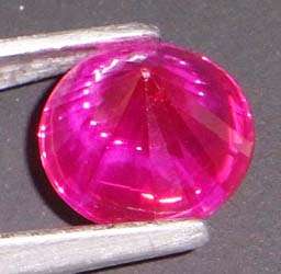 Ruby Star Sapphire (Lab Created Stone) Cabochon   Round Shape 