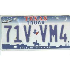   Texas Lone Star State Truck License Plate: Everything Else