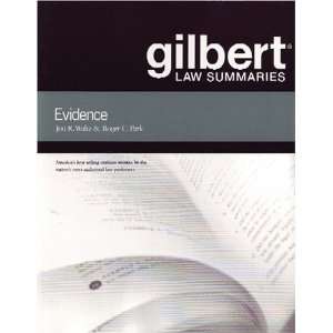  Gilbert Law Summaries Evidence [Paperback] John Kaplan 