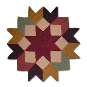  Patch Magic 30 Inch by 30 Inch Star Light Shaped Rug: Home 
