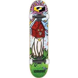 Consolidated Cathouse Complete Skateboard   7.87 w/Thunder Trucks 