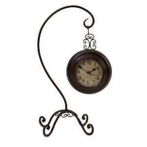  Hanging Clock on Curved Stand