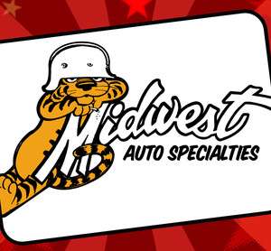 Midwest Auto Specialties Vintage Muscle Car Drag Race T  