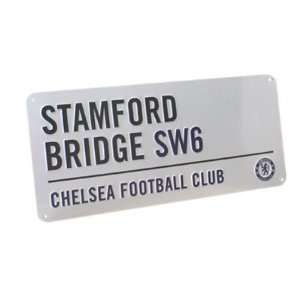   FC Authentic Stamford Bridge Metal Street Sign