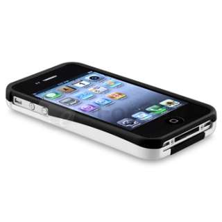  Rubber Hard Back Case For iPhone 4 4S 4G ATT VERIZON SPRINT  