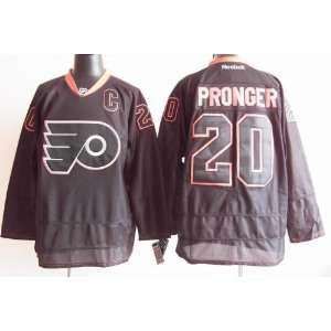Chris Pronger Jersey Philadelphia Flyers #20 Black Ice Jersey Hockey 