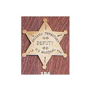  US Marshall Deputy Oklahoma Territory Western Badge Solid 
