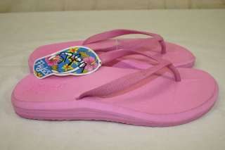 NEW Flojos Pulse Pink Rubber Sandals Flip Flops Sz 10  