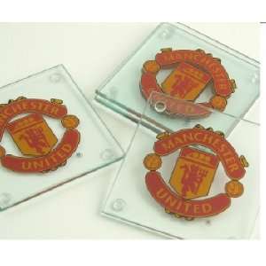 Manchester United F.C. Glass Coasters 