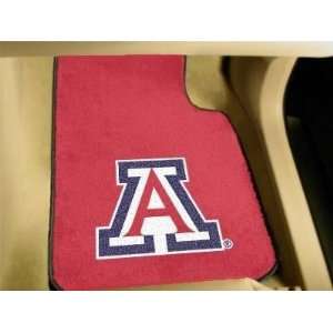  Arizona Wildcats Carpet Car/Truck/Auto Floor Mats: Sports 