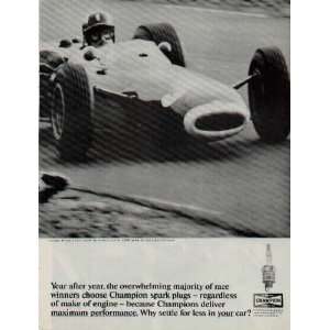 GRAHAM HILL wins the U.S. Grand Prix at Watkins Glen in a BRM sparked 