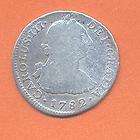 peru 2 reales coin carolus iii 1782mi f 
