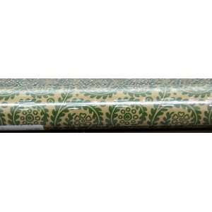  Hallmark Christmas XWR9612 Green Vines Wrapping Paper 