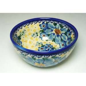   Boleslawiec Pottery Handmade Ceramic Salad Bowl