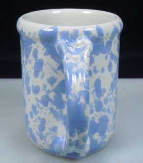 Bennington Pottery Blue Spatter Mug  