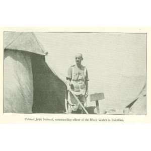 1919 World War I Palestine Jaffa to Jericho Black Watch Colonel John 