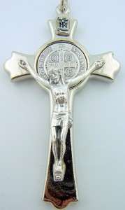 Rare St. Saint Benedict Exorcism Crucifix Cross Catholic 3 Tall 