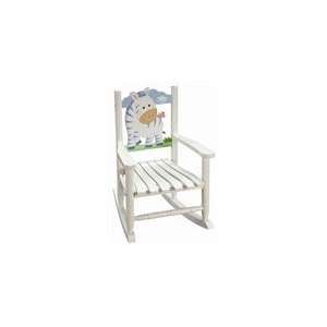  Teamson Sunny Safari Zebra Rocking Chair: Home & Kitchen