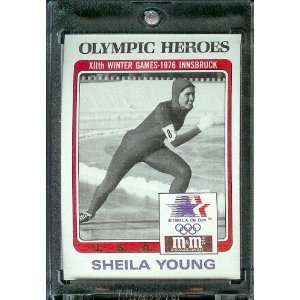  1984 Topps M&M Sheila Young Speed Skating Olympic Heroes 
