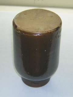 Antique Charles Hermann Slip Glaze Stoneware Jar Crock  