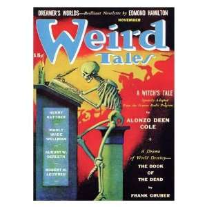  Pulp Fiction Prints Weird Tales   November 1941 Print 