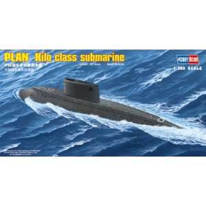  Hubby Boss 1/350 PLA Navy Kilo Class Submarine Kit Toys & Games