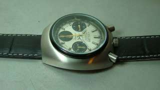SUPERB VINTAGE CITIZEN CHRONOGRAPH AUTOMATIC DAY DATE MENS WATCH USED 
