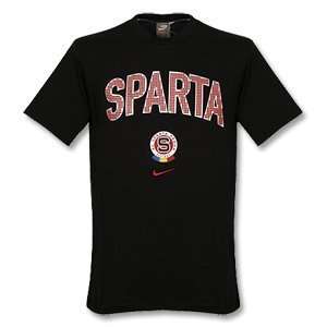  09 10 Sparta Prague Graphic Tee   Black