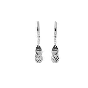   Sparkling Pear Shape Drop Dangling Earring Lab Created Gems: Jewelry