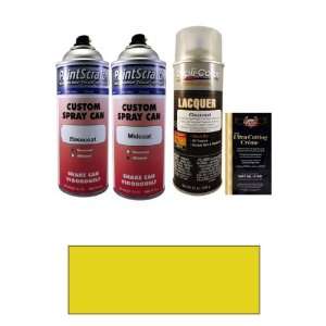  12.5 Oz. Sunburst Yellow Pearl Tricoat Spray Can Paint Kit for 2012 