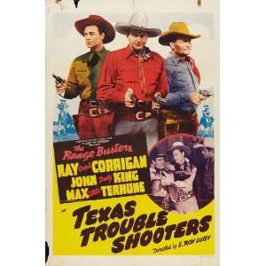  Texas Trouble Shooters (1942) 27 x 40 Movie Poster Style B 