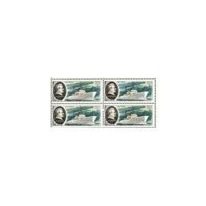 Russian Russia Soviet Union Postage Stamps Block of 4 Research Ships 