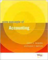 Core Concepts of Accounting, (0471467111), Cecily A. Raiborn 