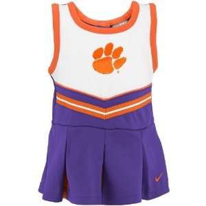   Tigers Infant Purple 2 Piece Cheerleader Dress Set: Sports & Outdoors