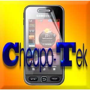  4 Pack CHEAPO Tek© Samsung STAR S5230 Screen Protectors 