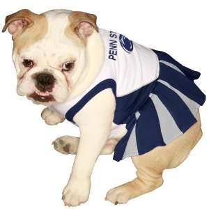  Penn State Nittany Lions White Pet Cheer Dress