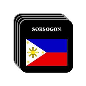  Philippines   SORSOGON Set of 4 Mini Mousepad Coasters 
