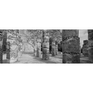 Group of 1,000 Columns, Chichen Itza, Yucatan, Mexico Photographic 