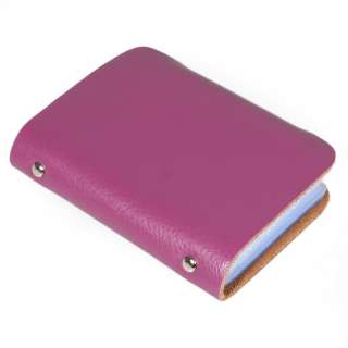   Real Genuine Leather ID Business Credit Card Case Holder CH01  