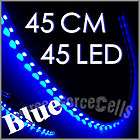 56cm 48 LED Car knight rider strip lights 20 modes Blue items in 